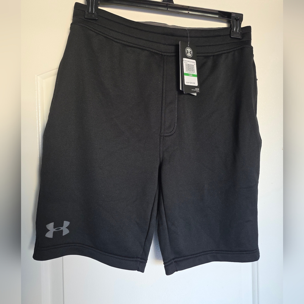 Mens Under Armour Black Athletic Shorts Large 1321431 001
